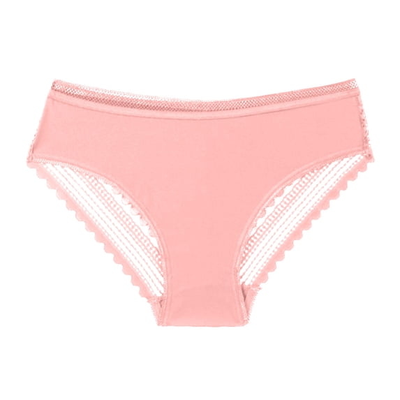 adviicd New In Women'S Underwear Women's High Waisted Cotton Underwear Soft Breathable Full Coverage Stretch Briefs Ladies Panties Pink Medium