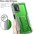thumbnail image 4 of FITO For Moto G Stylus 2021 Case, Phone Case with Screen Protector and Kickstand (Green), 4 of 6