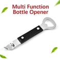 thumbnail image 5 of JilgTeok 1 Packs Stainless Steel Bottle Opener Beer Cap Opener Double-headed Can Opener Kitchen Gadgets, 5 of 8
