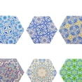 thumbnail image 3 of Posavasos para Bebidas Juego de Posavasos de Cerámica Absorbente Taza de Corcho Tazas de Café Manteles Individuales para Decoración Del Hogar Baoblaze Mantel individual de cerámica, 3 of 4
