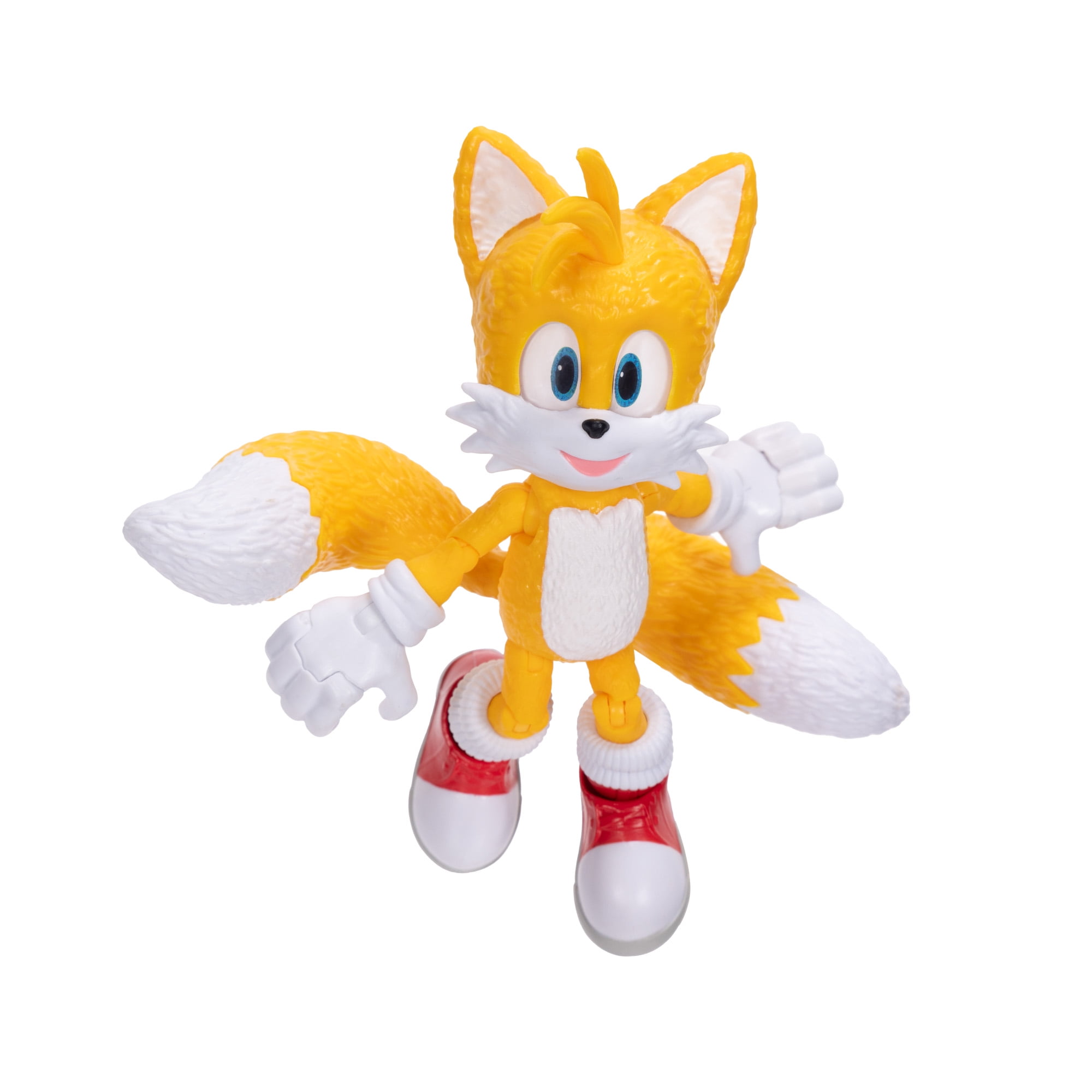Sonic The Hedgehog 3 Movie 5 inch Tails Action Figure 20 Points of Articulation