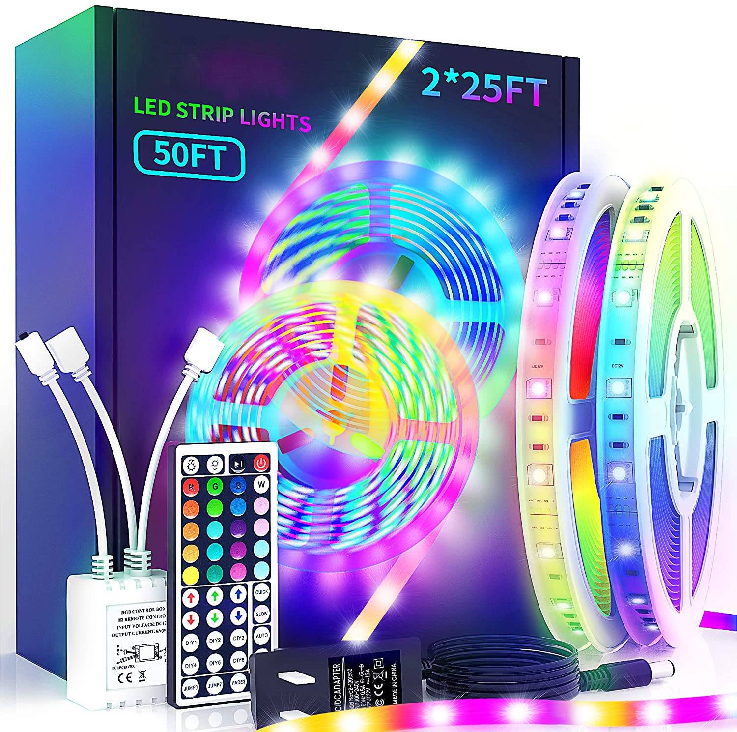 12v led multicolor strip lights