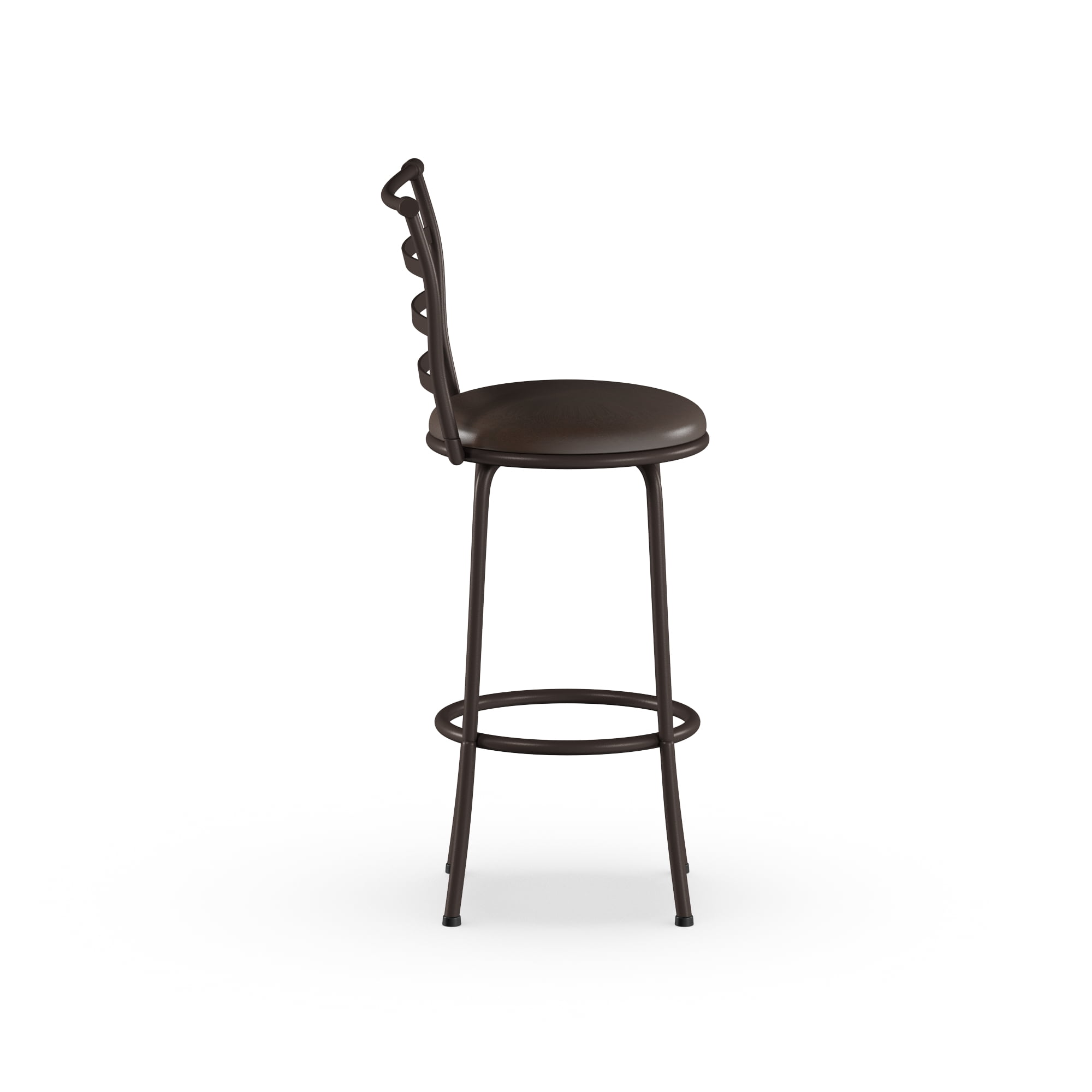 Mainstays Adjustable Height Swivel Barstool Hammered Bronze Finish Set Of 3 Walmart Com Walmart Com