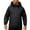Black, variant on Aihuaihua Half Zip Hooded Jacket for Men Windproof Water Casual Outdoor Sports Pullover Lightweight Comfortable Athletic