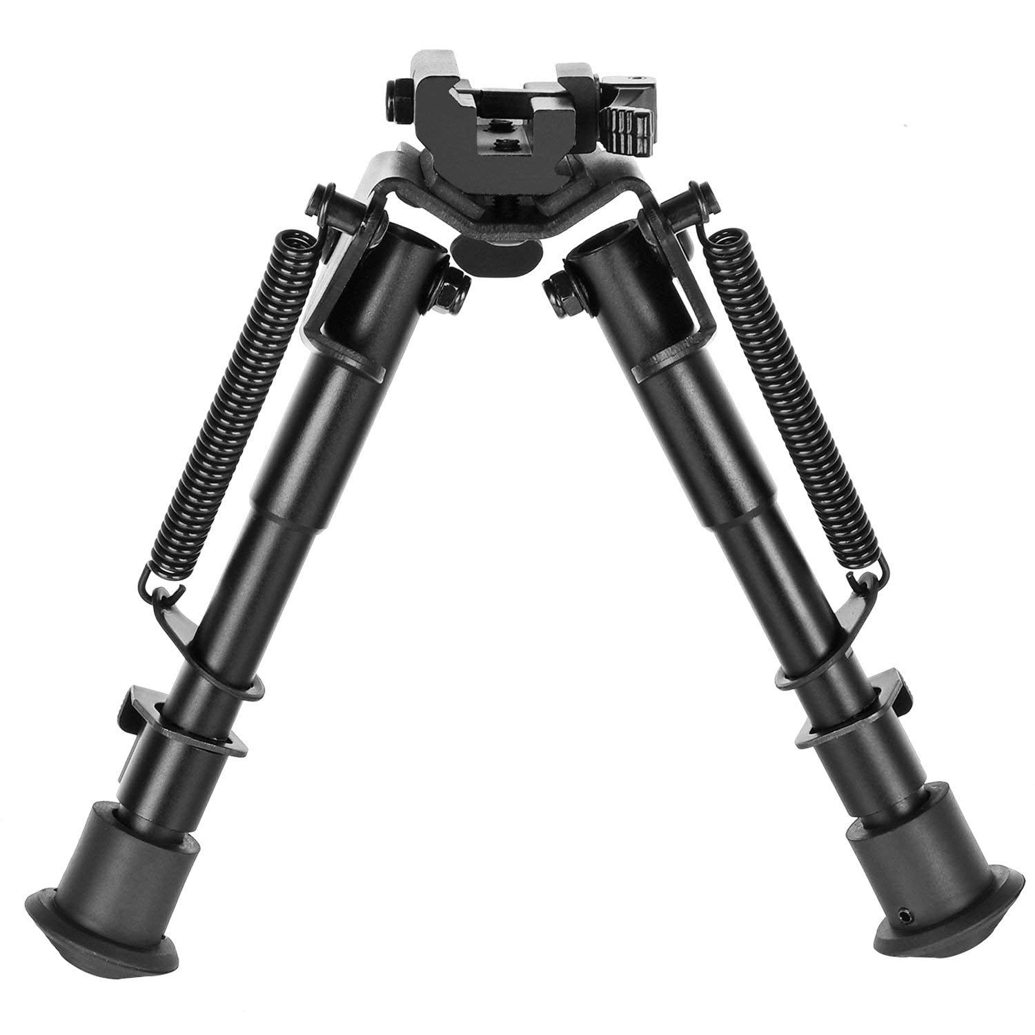 Tan/Black 6-9'' Harris Tactical Rifle Bipod Adjustable Spring Return Leg+Adapter 