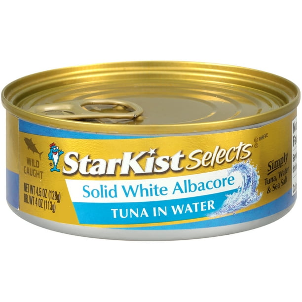 StarKist Selects Solid White Albacore Tuna in Water, 4.5 Ounce Can