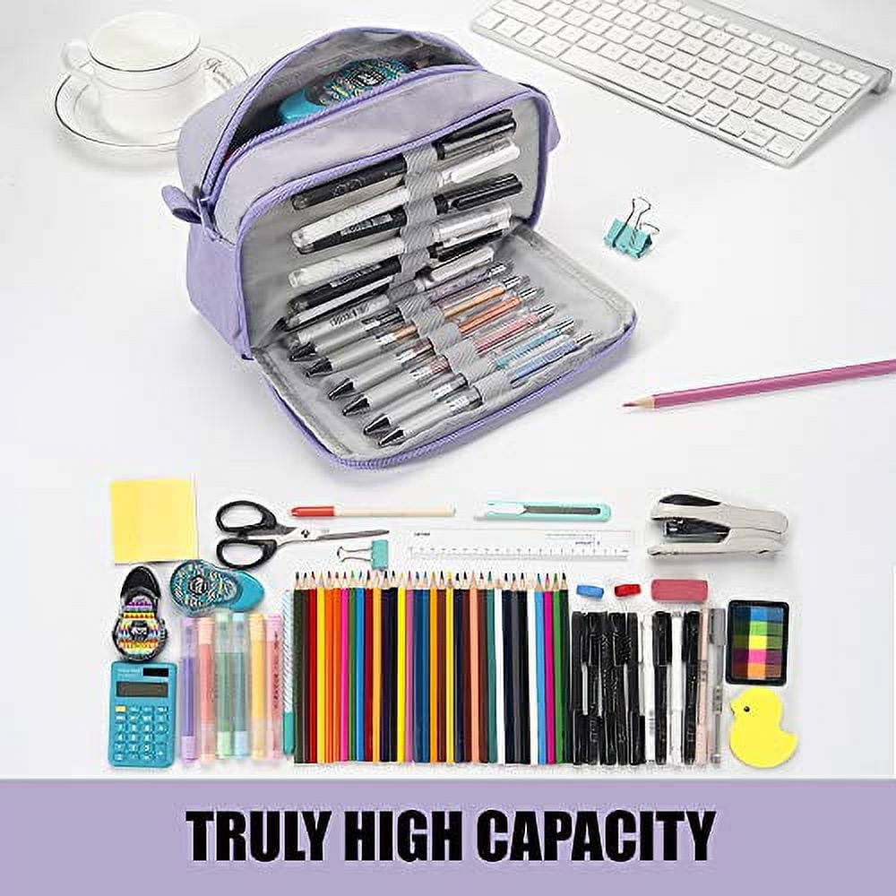 Teskyer Pencil Case/Pen case/Pencil Pouch for Students, Zipper Station –  Teskyer US