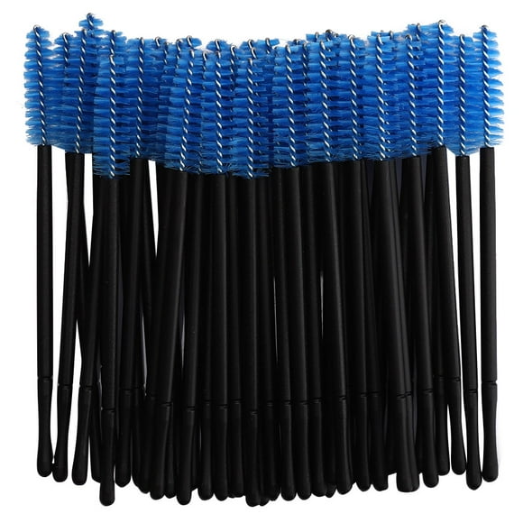 Cepillo de pestañas desechable NikouMX 100 piezas plástico algodón Rosa azul rojo negro amarillo