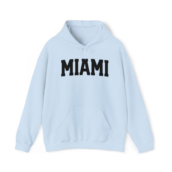 Miami Florida Moving Away Hoodie, Gifts, Hooded Sweatshirt