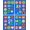 Blue, Pattern 1, variant on ODIKA 2x3 Machine Washable Non-Slip Area Rug, Phonetic Symbol Study Guide Surface with Comprehensive Character Mapping High Traffic Rug, Blue, 692463