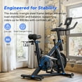 thumbnail image 3 of MERACH Exercise Bike Magnetic Home Stationary Bike with Free App Quiet Indoor Cycling Bike with 270lbs Weight Capacity Dumbbell Rack, 3 of 9