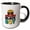 Black/White, variant on 3drose, Brilliant Black Boy Colorful Text and Boy Image. Juneteenth Art Gift, 15oz Mug