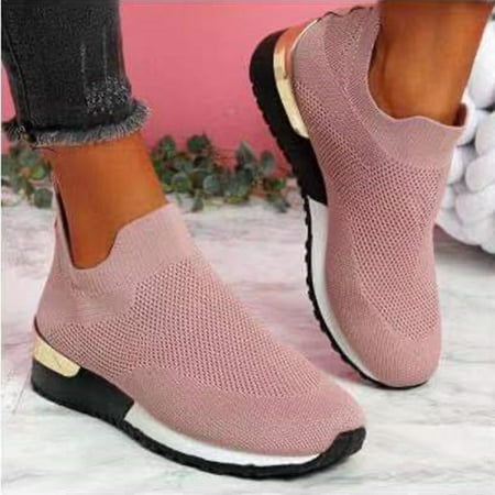 

RYDCOT Sandals Stretch Cloth Large Size Women s Summer Comfortable Casual Sports Shoes White 39