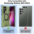thumbnail image 2 of Samsung Galaxy S24 Ultra Case with Kickstand  Grade Drop Phone Case with 360°Rotate Magnetic Ring Stand for Galaxy S24 Ultra 6.8 inch - Green, 2 of 14