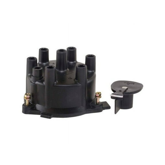 Distributor Cap and Rotor Kit - Compatible with 1990 - 1994 Nissan D21 3.0L V6 1991 1992 1993