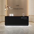 thumbnail image 4 of Commercial Conference Reception Desk Beauty Display Simple Cabinet Hotel Advisory Reception Desk Hotel Escritorio Furniture My Lux Decor Round, 4 of 7