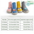 thumbnail image 3 of Soft Cotton Shoes Toddler Kids Slipper Socks Winter Anti-slip Warm YELLOW XXL, 3 of 8