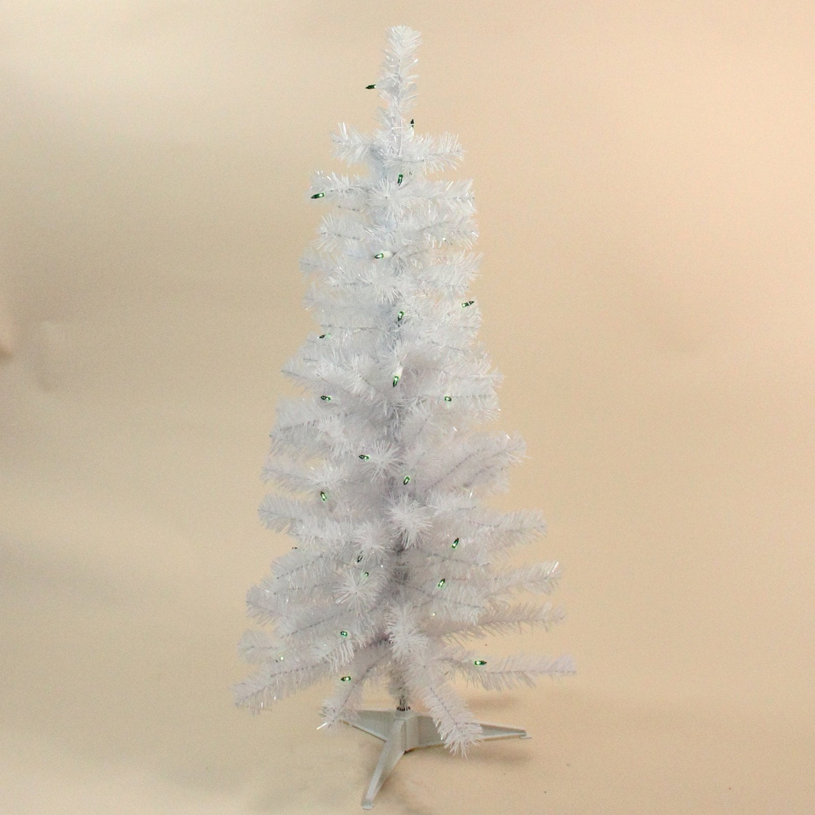 White Tinsel Christmas Tree 