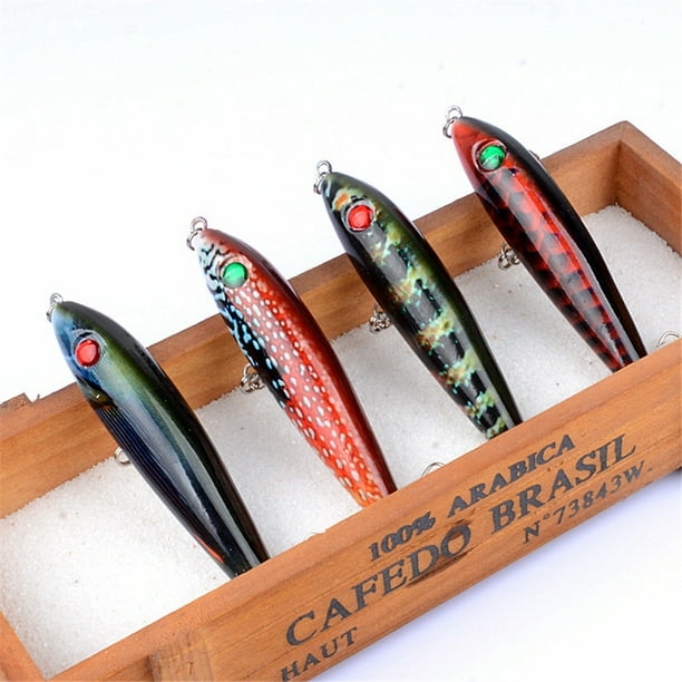 Leadingstar Topwaterpencil 9.5cm/11.6g Surface Fishing Lure Artificial Color Painting Hard Bait Other 9.5cm/11.6g