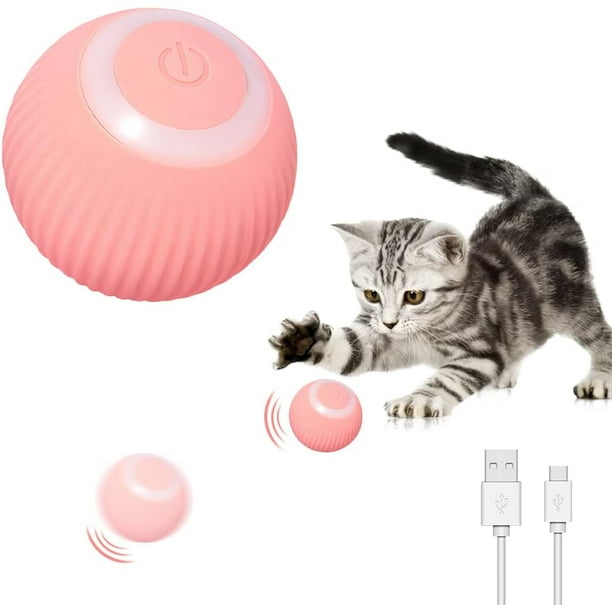 Juguete Gato Ripley BOLA GIRATORIA ELu00c9CTRICA AUTOMu00c1TICA