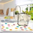 thumbnail image 2 of Yayeee Dish Drying Mat for Kitchen Counter Ultra Absorbent Easy Clean Pad 24x18", Polka Dot, 2 of 7