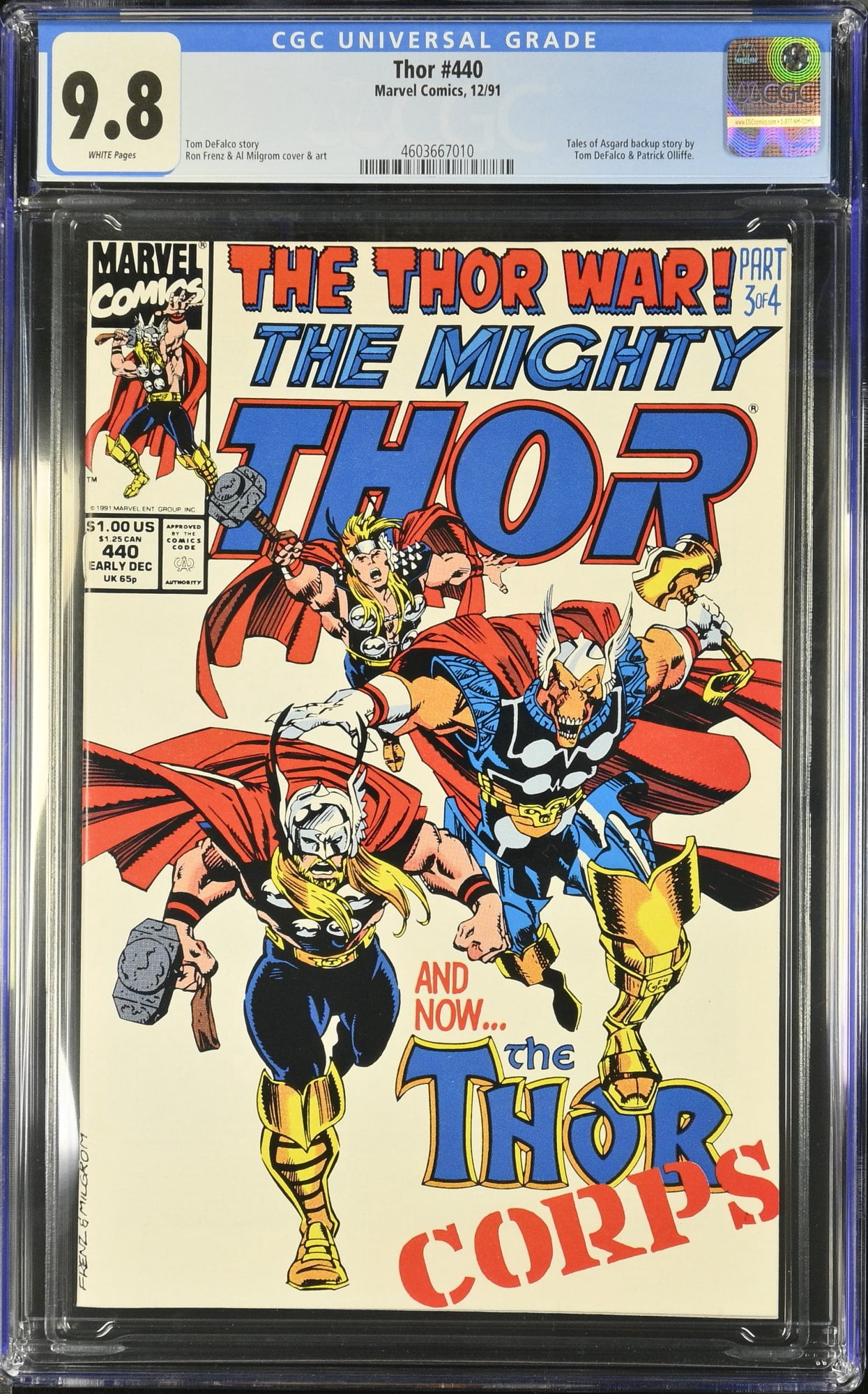 Cover of Thor #440