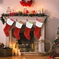 thumbnail image 4 of Personalised Christmas Stockings Velvet Effect Christmas Stockings, 4 of 5