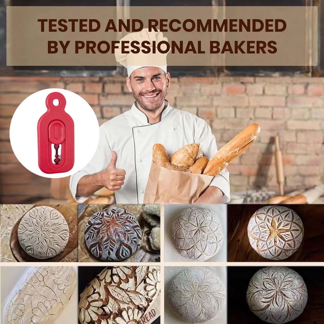 New Kitchen Bread Scoring Tool Dough Bread Baking Tools Bread Knife Texture Cutting Tool
