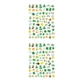 thumbnail image 1 of Wisewang Nail Wraps Sticker Crafting Fashion Manicure Labels Sculpture Design Adhesive Decals Patrick's Celebration Supplies WG488 2Set, 1 of 6