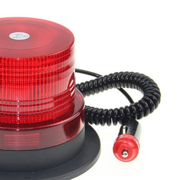Luz de baliza estroboscópica intermitente, luz de baliza de destello de advertencia Luz de baliza LED Luz de advertencia máxima confiabilidad