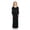 hwj# Black410, variant on Huowey Kids Toddler Girls Spring Dress Long Sleeve Solid Crewneck Patchwork Soft Breathable High Waist Loose Fit Long Dresses Lightweight Floor Full Length Casual Holiday Dailywear,Black,5-6 Years