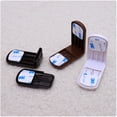 thumbnail image 3 of Productos de seguridad para bebés Cerradura para armario/Cerradura para gabinete/Cerradura para puerta de gabinete Cerradura de ángulo recto de 90 grados con doble cierre blanco, 3 of 6