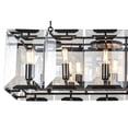 thumbnail image 5 of Elegant Lighting Monaco 13" 10 Light Crystal Pendant Lamp in Golden Iron/Clear, 5 of 5