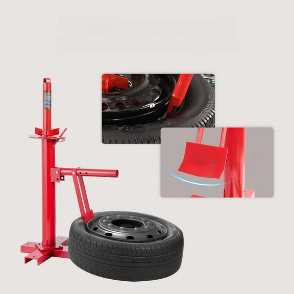 Tire changer, portable manual rim remover installation tool, suitable for 203 - 406 mm tires, compatible with cars, trucks and trailers