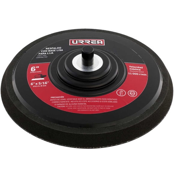 Respaldo Base Disco Repuesto Lijadora Urrea UP870A 11000 Rpm BL70A