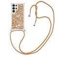 thumbnail image 1 of Funda FOXDOCK para Samsung Galaxy S24 Ultra con Cuerda Ajustable, Brillo Líquido, Protección Antigolpes y Lente – Ideal para Regalo, 1 of 6