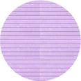 thumbnail image 1 of Ahgly Company Machine Washable Indoor Round Transitional Heliotrope Purple Area Rugs, 3' Round, 1 of 7
