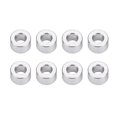 thumbnail image 1 of MAYUJIAA 8pcs/set Aluminium Alloy Shock Absorber Damper Spacer Washer Remote Control Part Accessory HW313-5771, 1 of 11