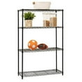 thumbnail image 4 of Adjustable Wire Shelving Storage Shelves Heavy Duty Shelving Unit for Small Places Kitchen Garage (Black, 36Ã—14Ã—54), 4 of 5