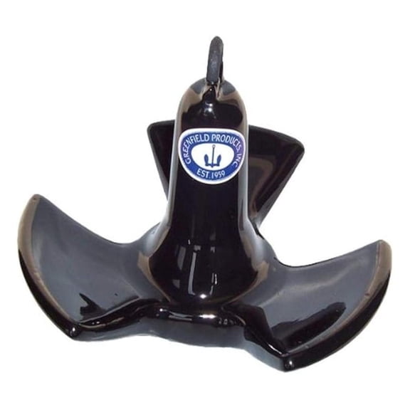 Greenfield 516B Vinyl Coated River Anchor - Black, 16 lb.