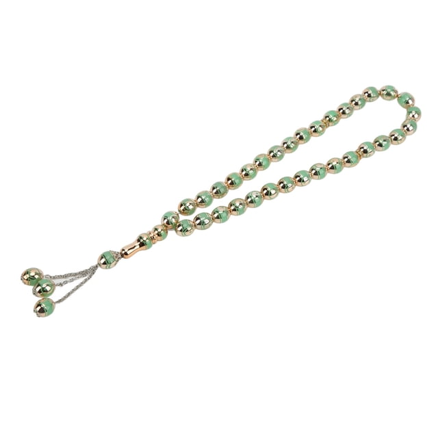 Cuentas de oración Rosario Blanco Beige Tasbih Cuentas de oración Rosario Altamente recomendado Jadeshay A