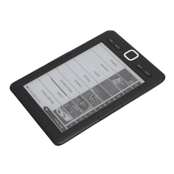 Portable Ebook Reader, Ebook Reader Eye Caring 6 Inch Multiple Settings for Home
