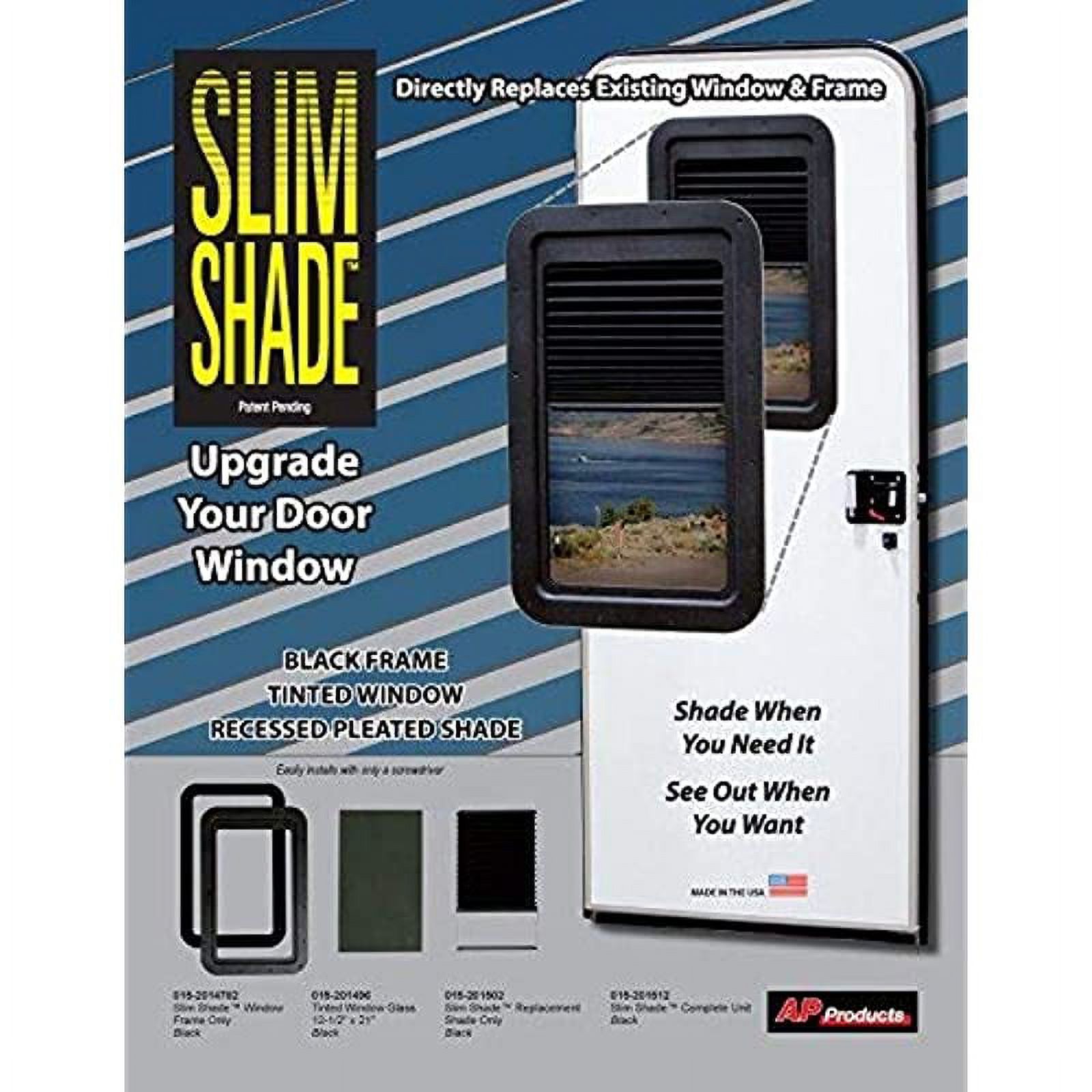 AP Products 015-201512 Slim Shade Upgrading Your Door Window - image 2 of 3
