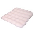 thumbnail image 1 of fastboy Plush Car Seat Cushion For Luxurious Driving Experience With Good Anti Slip Effect At Bottom milky white, 1 of 6