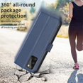 thumbnail image 5 of For Samsung Galaxy A41 (Global Version) Wallet Leather Phone Case Stand Magnetic Case, 5 of 5
