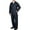 Dark Navy, variant on Mens Deluxe Blended Coverall, Gray - L S