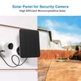 thumbnail image 3 of Solar Cell, 5W Solar Panel Easy To Install Light Weight Wall Mount  For Phone Charging Cable For Roof, 3 of 8