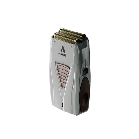 【並行輸入品】 Andis TS-1 17235 Pro Foil Lithium Titanium Foil Shaver, Cord/Cordless, Smooth Shaving Cordless Shaver with Charger, Gray