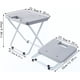thumbnail image 4 of Silla de camping, Mmgoqqt, Aluminio, Plegable, Gris, 4 of 6