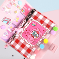 thumbnail image 2 of DIY Lined Journal Sketchbook Pocket Planner Girls Diary Cute Notepads Stationery Notebooks Journals School Office Supplies, 2 of 6